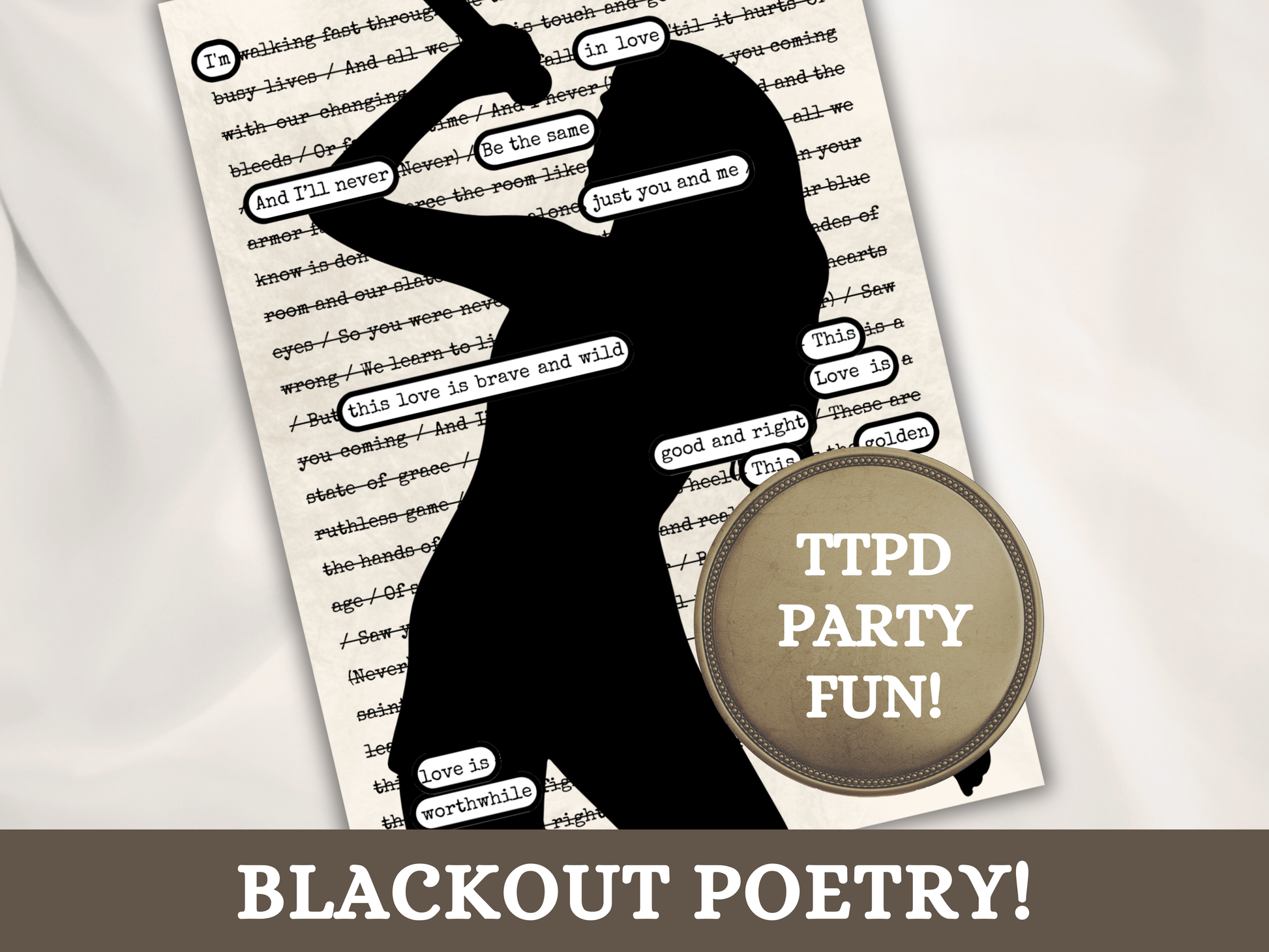 Blackout Poetry Worksheets