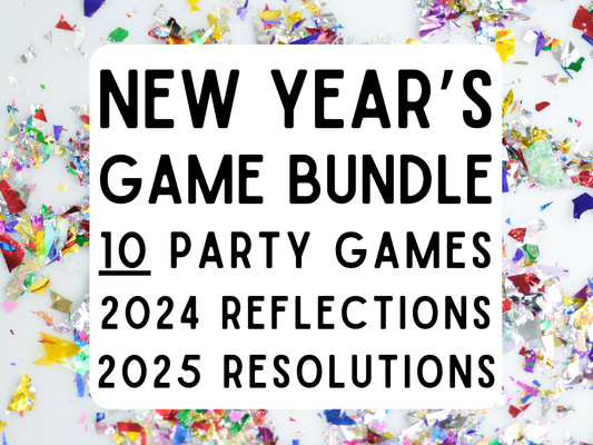 2025 NYE Printable Party Games