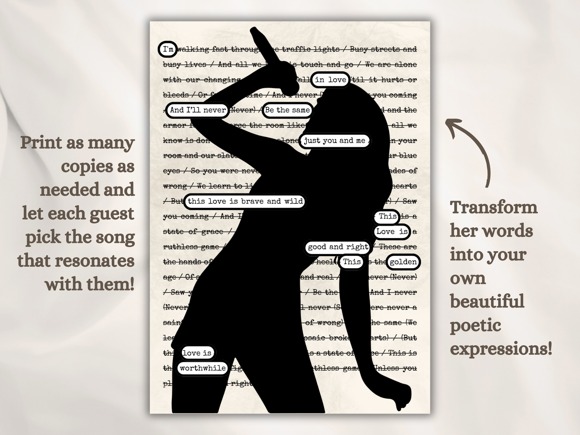 Blackout Poetry Worksheets