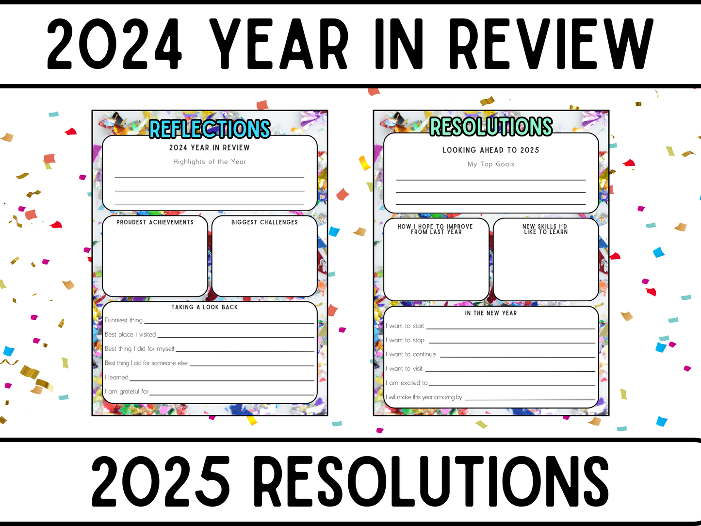 2025 NYE Printable Party Games